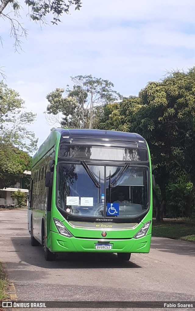 UFPA - Universidade Federal do Pará e-bus na cidade de Belém, Pará, Brasil, por Fabio Soares. ID da foto: 10155252.