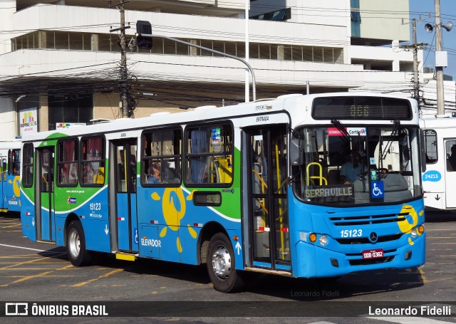 Viação Serrana 15123 na cidade de Serra, Espírito Santo, Brasil, por Leonardo Fidelli. Número da foto: #10156526.