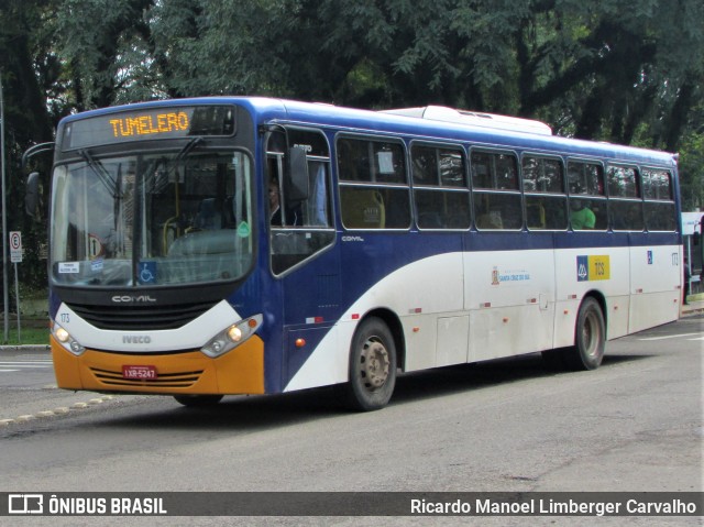 Stadtbus 173 na cidade de Santa Cruz do Sul, Rio Grande do Sul, Brasil, por Ricardo Manoel Limberger Carvalho. Número da foto: #10154677.