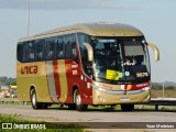 Transportes Única Petrópolis RJ 163.075 na cidade de Tanguá, Rio de Janeiro, Brasil, por Yaan Medeiros. Número da foto: #:id.