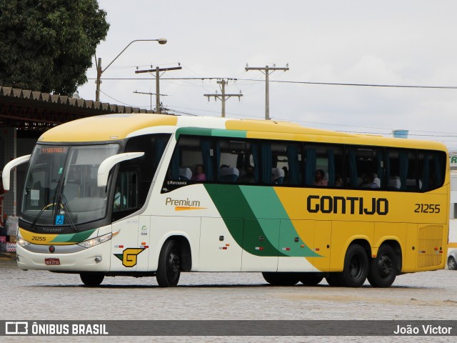 Empresa Gontijo de Transportes 21255 na cidade de Vitória da Conquista, Bahia, Brasil, por João Victor. ID da foto: 10159426.