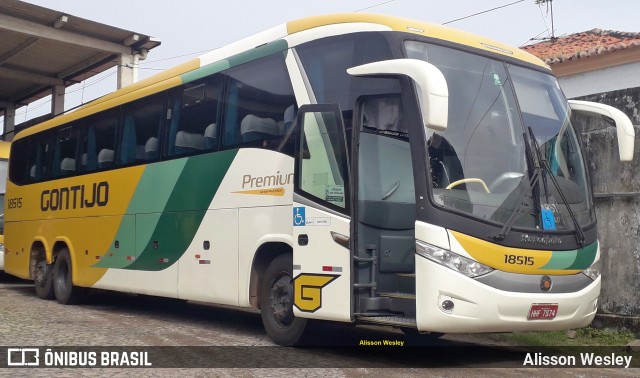Empresa Gontijo de Transportes 18515 na cidade de Fortaleza, Ceará, Brasil, por Alisson Wesley. Número da foto: #10159208.