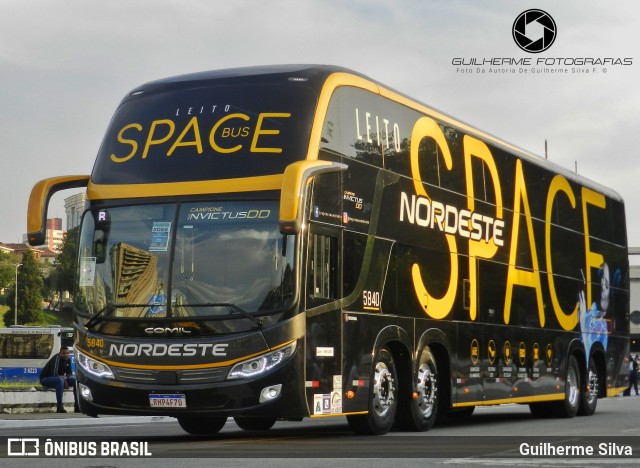 Expresso Nordeste 5840 na cidade de São Paulo, São Paulo, Brasil, por Guilherme Silva. Número da foto: #10159017.