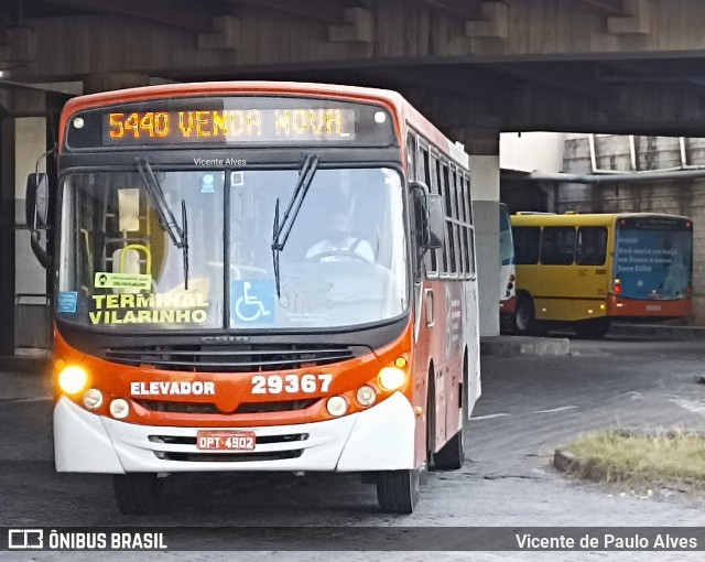 Transbus Transportes > Gávea Transportes 29367 na cidade de Belo Horizonte, Minas Gerais, Brasil, por Vicente de Paulo Alves. ID da foto: 10160893.