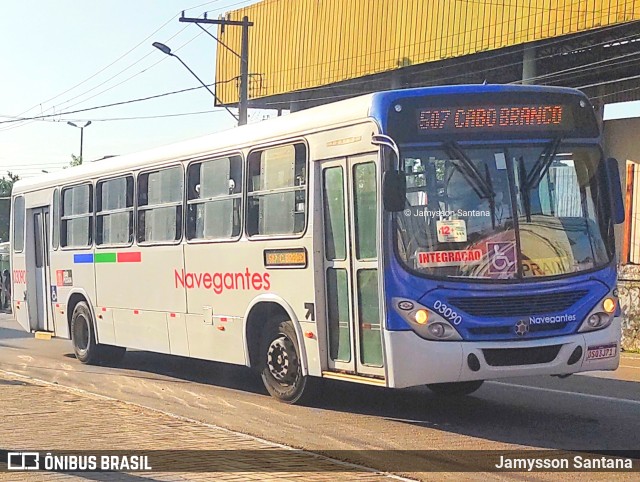 Consórcio Navegantes - 03 > Empresa de Transportes São Sebastião 03090 na cidade de João Pessoa, Paraíba, Brasil, por Jamysson Santana. Número da foto: #10161296.