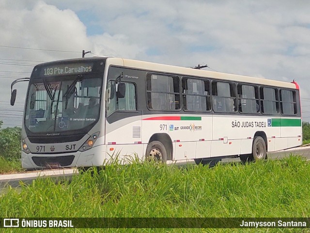 SJT - São Judas Tadeu 971 na cidade de Jaboatão dos Guararapes, Pernambuco, Brasil, por Jamysson Santana. Número da foto: #10161330.