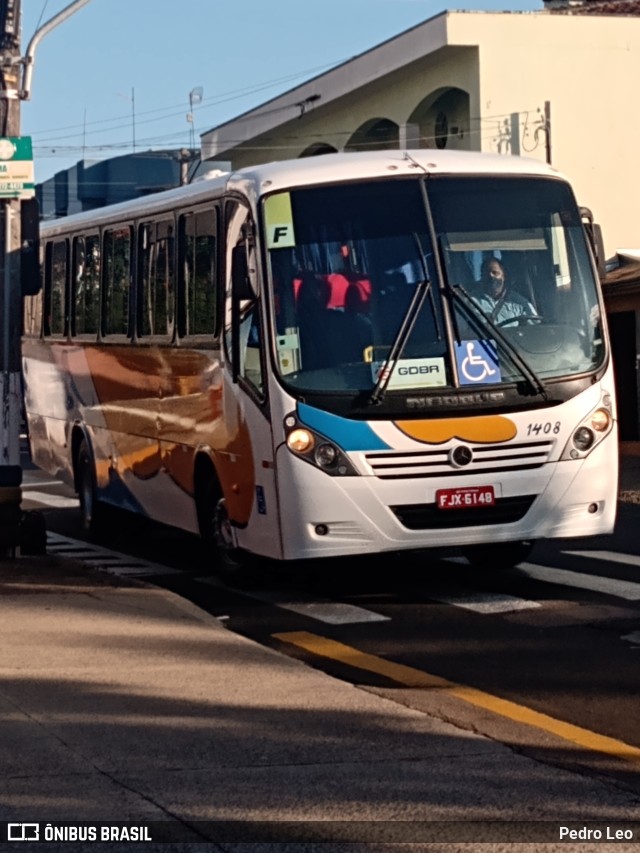 Empresa de Ônibus Circular Nossa Senhora Aparecida 1408 na cidade de Itapetininga, São Paulo, Brasil, por Pedro Leo. Número da foto: #10160357.