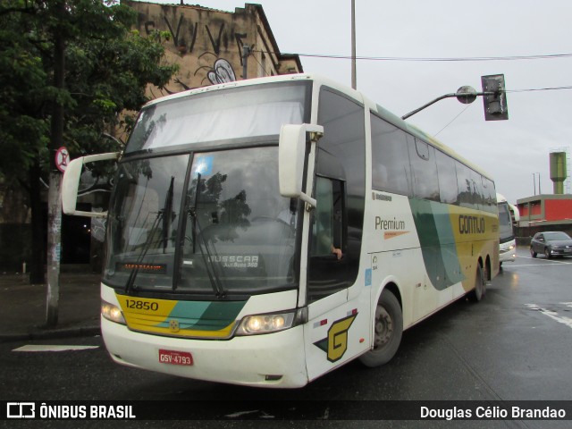 Empresa Gontijo de Transportes 12850 na cidade de Belo Horizonte, Minas Gerais, Brasil, por Douglas Célio Brandao. ID da foto: 10160120.