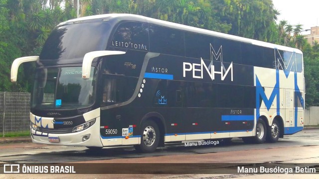 Empresa de Ônibus Nossa Senhora da Penha 59050 na cidade de Curitiba, Paraná, Brasil, por Manu Busóloga Betim. Número da foto: #10160240.