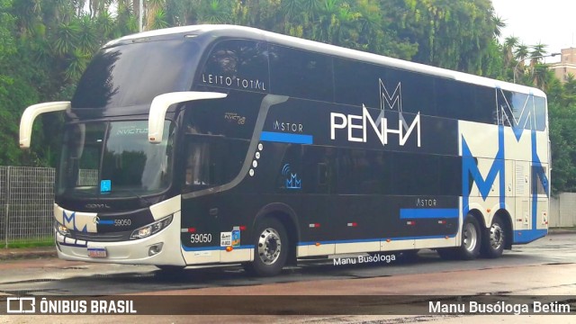 Empresa de Ônibus Nossa Senhora da Penha 59050 na cidade de Curitiba, Paraná, Brasil, por Manu Busóloga Betim. ID da foto: 10160240.