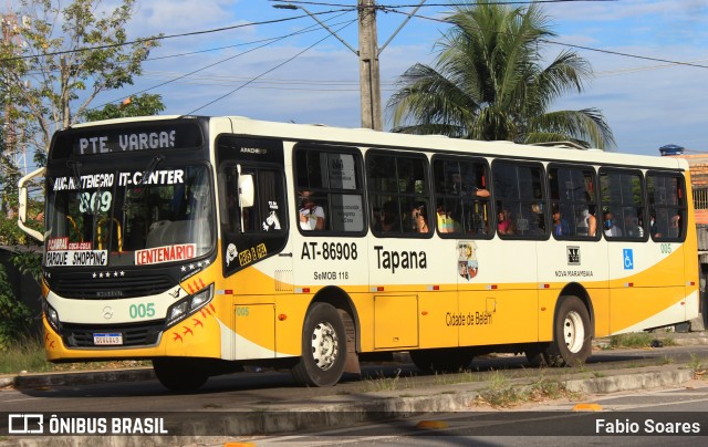 Empresa de Transportes Nova Marambaia AT-86908 na cidade de Belém, Pará, Brasil, por Fabio Soares. Número da foto: #10162302.