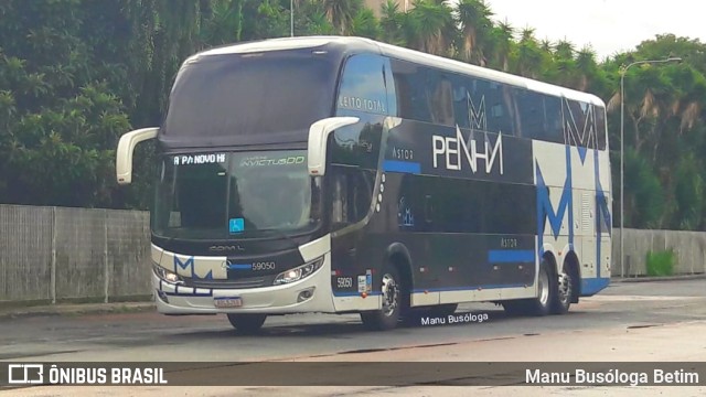 Empresa de Ônibus Nossa Senhora da Penha 59050 na cidade de Curitiba, Paraná, Brasil, por Manu Busóloga Betim. Número da foto: #10160232.