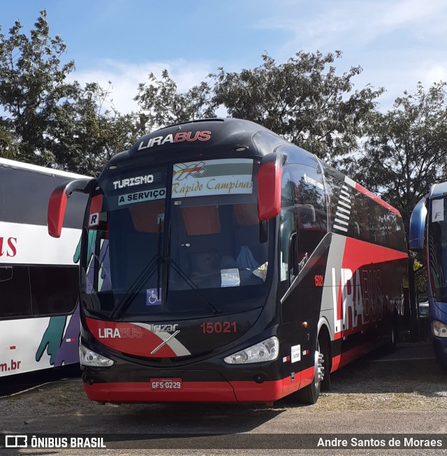 Lirabus 15021 na cidade de São Paulo, São Paulo, Brasil, por Andre Santos de Moraes. Número da foto: #10160827.
