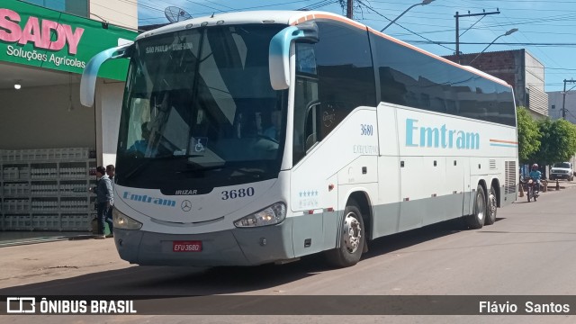 Emtram 3680 na cidade de Barra da Estiva, Bahia, Brasil, por Flávio  Santos. Número da foto: #10161539.