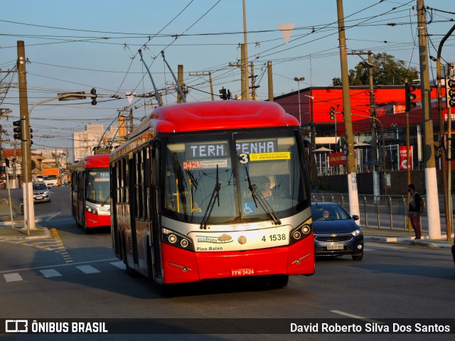 Himalaia Transportes > Ambiental Transportes Urbanos 4 1538 na cidade de São Paulo, São Paulo, Brasil, por David Roberto Silva Dos Santos. ID da foto: 10159633.