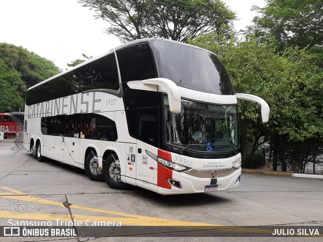 Auto Viação Catarinense 319307 na cidade de São Paulo, São Paulo, Brasil, por JULIO SILVA. Número da foto: #10159647.