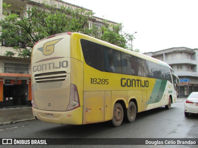 Empresa Gontijo de Transportes 18285 na cidade de Belo Horizonte, Minas Gerais, Brasil, por Douglas Célio Brandao. ID da foto: 10164634.