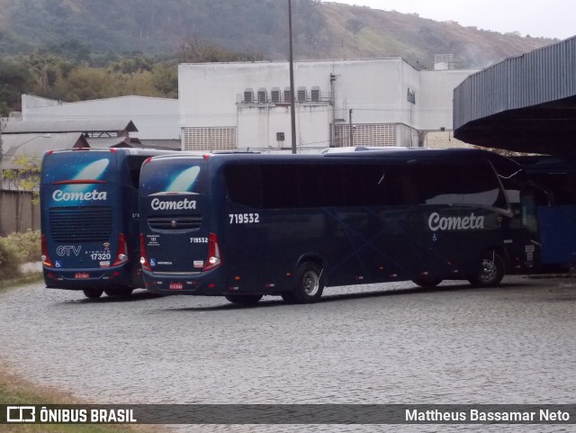 Viação Cometa 719532 na cidade de Juiz de Fora, Minas Gerais, Brasil, por Mattheus Bassamar Neto. ID da foto: 10162982.