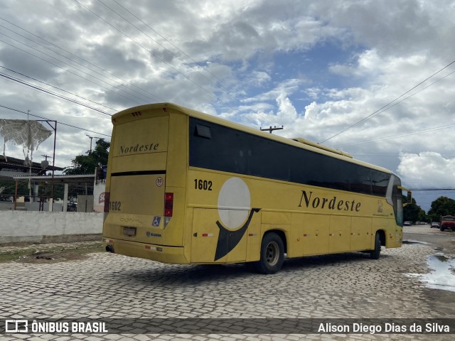 Viação Nordeste 1602 na cidade de Assu, Rio Grande do Norte, Brasil, por Alison Diego Dias da Silva. Número da foto: #10162894.