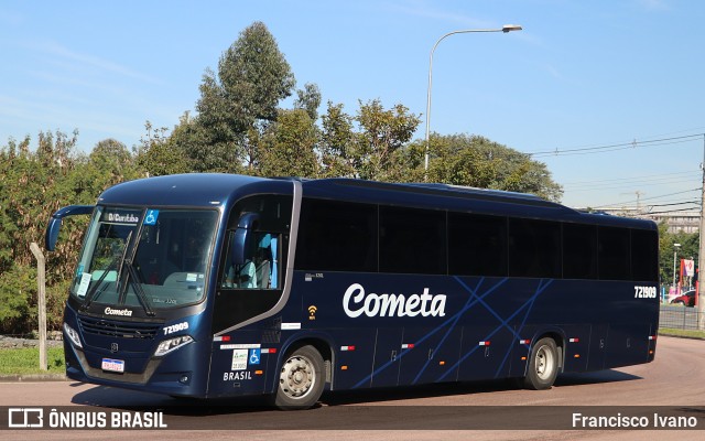 Viação Cometa 721909 na cidade de Curitiba, Paraná, Brasil, por Francisco Ivano. Número da foto: #10164549.