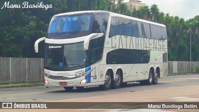 Auto Viação Catarinense 3539 na cidade de Curitiba, Paraná, Brasil, por Manu Busóloga Betim. ID da foto: 10163071.