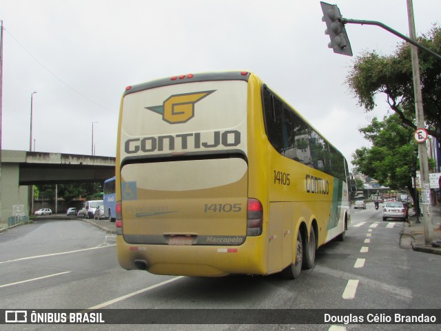 Empresa Gontijo de Transportes 14105 na cidade de Belo Horizonte, Minas Gerais, Brasil, por Douglas Célio Brandao. ID da foto: 10164642.