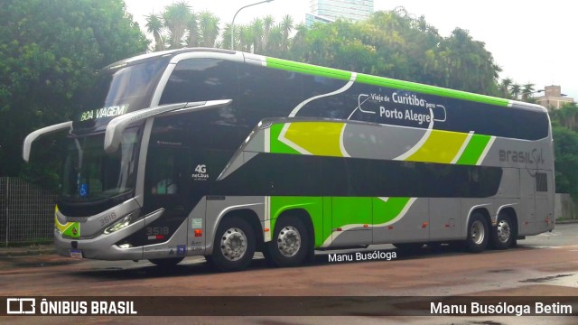 Brasil Sul Linhas Rodoviárias 3518 na cidade de Curitiba, Paraná, Brasil, por Manu Busóloga Betim. Número da foto: #10163049.