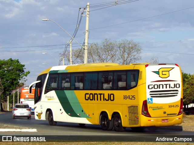 Empresa Gontijo de Transportes 18425 na cidade de Pirapora, Minas Gerais, Brasil, por Andrew Campos. ID da foto: 10238950.