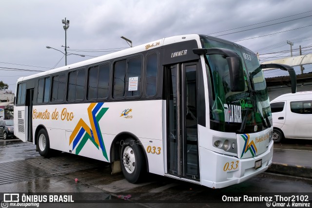 ACO - Autotransportes Cometa de Oro 033 na cidade de Gustavo A. Madero, Ciudad de México, México, por Omar Ramírez Thor2102. Número da foto: #10237885.