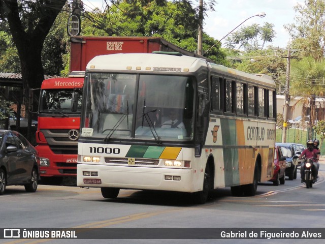 Empresa Gontijo de Transportes 11000 na cidade de Belo Horizonte, Minas Gerais, Brasil, por Gabriel de Figueiredo Alves. ID da foto: 10238963.