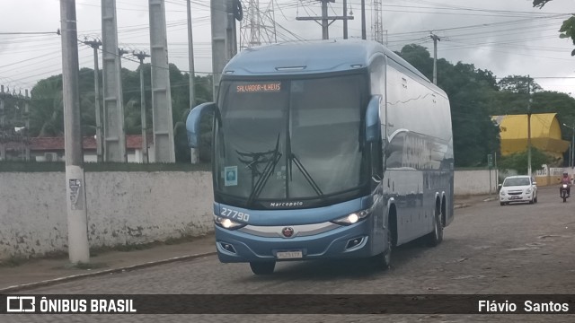 Viação Águia Branca 27790 na cidade de Cruz das Almas, Bahia, Brasil, por Flávio  Santos. ID da foto: 10239308.