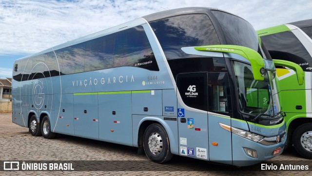 Viação Garcia 8444 na cidade de Campo Mourão, Paraná, Brasil, por Elvio Antunes. Número da foto: #10239128.
