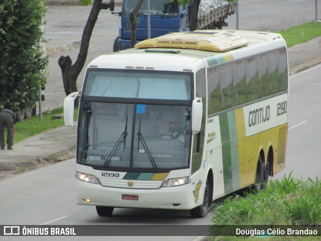 Empresa Gontijo de Transportes 12190 na cidade de Belo Horizonte, Minas Gerais, Brasil, por Douglas Célio Brandao. ID da foto: 10238363.