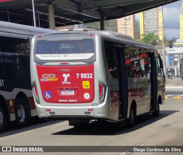 Transwolff Transportes e Turismo 7 8932 na cidade de São Paulo, São Paulo, Brasil, por Diego Cardoso da Silva. Número da foto: #10238038.