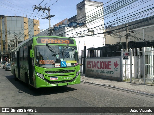Transportes Santo Antônio RJ 161.042 na cidade de Duque de Caxias, Rio de Janeiro, Brasil, por João Vicente. Número da foto: #10238718.