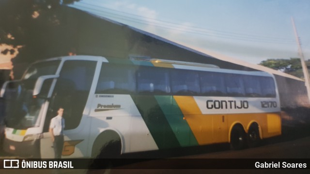 Empresa Gontijo de Transportes 12170 na cidade de Patos de Minas, Minas Gerais, Brasil, por Gabriel Soares. Número da foto: #10239203.
