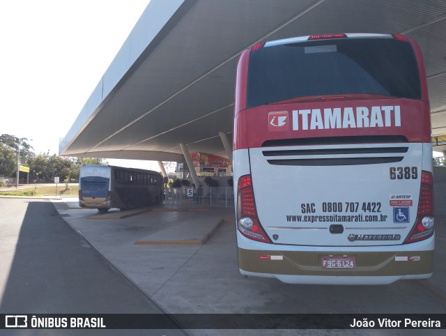 Expresso Itamarati 6389 na cidade de Fernandópolis, São Paulo, Brasil, por João Vitor Pereira. Número da foto: #10236929.
