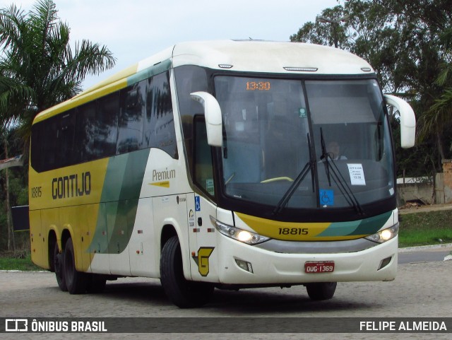 Empresa Gontijo de Transportes 18815 na cidade de Teixeira de Freitas, Bahia, Brasil, por FELIPE ALMEIDA. ID da foto: 10238740.