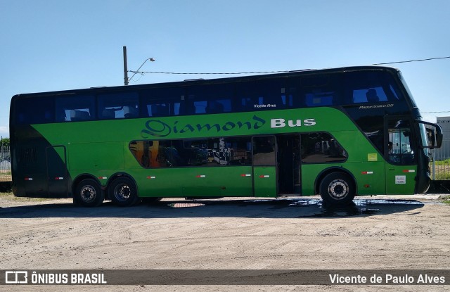 Diamond Bus Locação e Transportes 4300 na cidade de Aparecida, São Paulo, Brasil, por Vicente de Paulo Alves. ID da foto: 10239109.