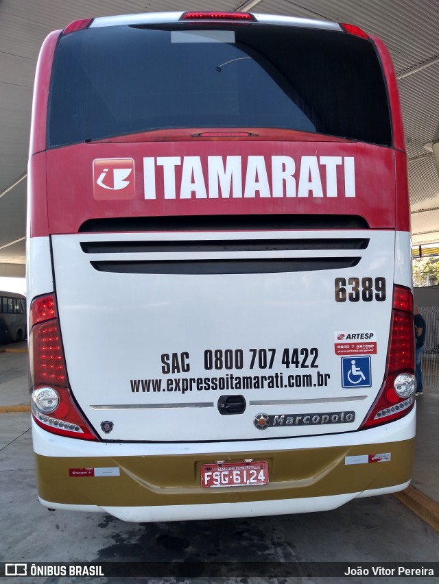 Expresso Itamarati 6389 na cidade de Fernandópolis, São Paulo, Brasil, por João Vitor Pereira. Número da foto: #10236937.