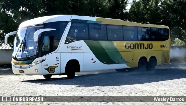 Empresa Gontijo de Transportes 18120 na cidade de Palmeira dos Índios, Alagoas, Brasil, por Wesley Barros. Número da foto: #10266078.