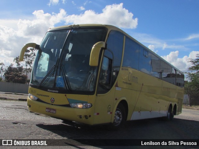 Viação Itapemirim 8631 na cidade de Caruaru, Pernambuco, Brasil, por Lenilson da Silva Pessoa. ID da foto: 10264687.