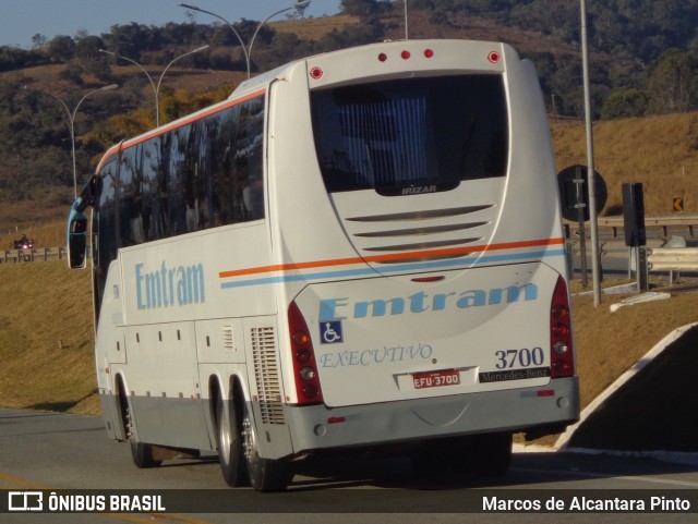 Emtram 3700 na cidade de Oliveira, Minas Gerais, Brasil, por Marcos de Alcantara Pinto. ID da foto: 10264985.