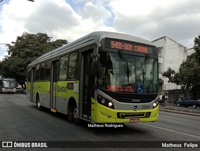Viação Progresso 20567 na cidade de Belo Horizonte, Minas Gerais, Brasil, por Matheus  Felipe. Número da foto: #10266084.