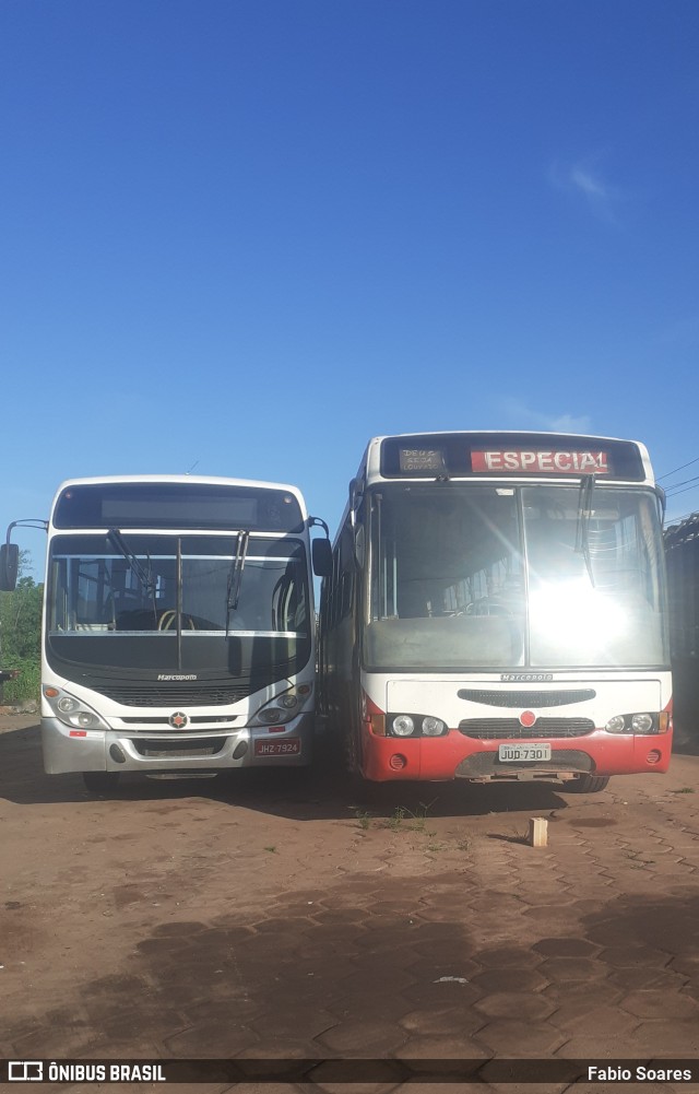 Ônibus Particulares JUD7301 na cidade de Santa Izabel do Pará, Pará, Brasil, por Fabio Soares. Número da foto: #10265992.