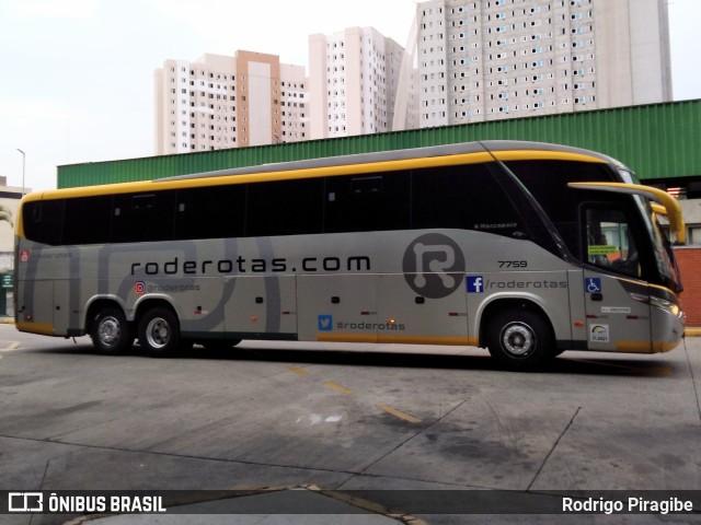 RodeRotas - Rotas de Viação do Triângulo 7759 na cidade de São Paulo, São Paulo, Brasil, por Rodrigo Piragibe. Número da foto: #10265548.