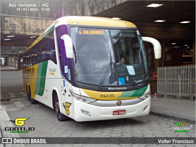 Empresa Gontijo de Transportes 19235 na cidade de Belo Horizonte, Minas Gerais, Brasil, por Valter Francisco. Número da foto: #10266209.
