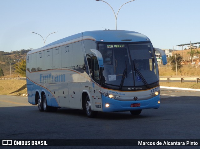 Emtram 4220 na cidade de Oliveira, Minas Gerais, Brasil, por Marcos de Alcantara Pinto. ID da foto: 10264973.