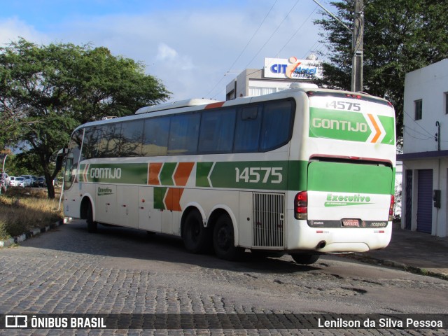 Empresa Gontijo de Transportes 14575 na cidade de Caruaru, Pernambuco, Brasil, por Lenilson da Silva Pessoa. ID da foto: 10264699.