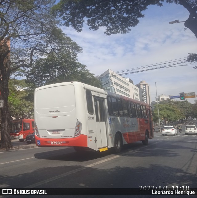 Transmoreira 87207 na cidade de Belo Horizonte, Minas Gerais, Brasil, por Leonardo Henrique. Número da foto: #10264911.